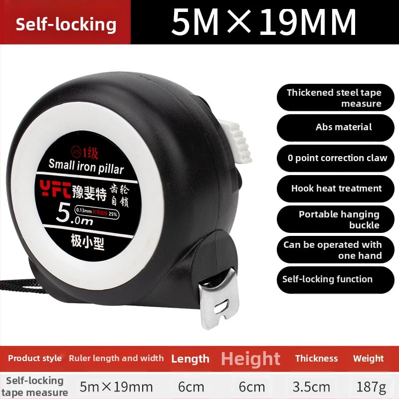 Yufeite ανοξείδωτη μετρητική ταινία με θήκη