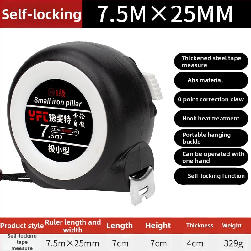 Yufeite ανοξείδωτη μετρητική ταινία με θήκη