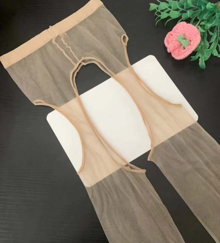 Colanți-dres cu deschidere pe patru laturi, invizibili, ultra-subțiri, uni