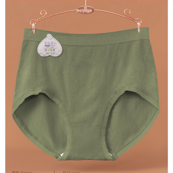 Безшевни дамски бикини с висока талия, дишащи, основна материя: регенерирана целулоза 70–80%, подплата на чатала: регенерирана целулоза 70–80%, прежда 61–70d, подходящи за всички сезони