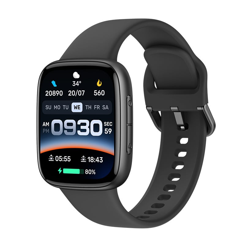 Pametni sat s AMOLED zaslonom, Bluetooth pozivi, praćenje otkucaja srca, mjerenje zasićenja kisikom u krvi, praćenje sna