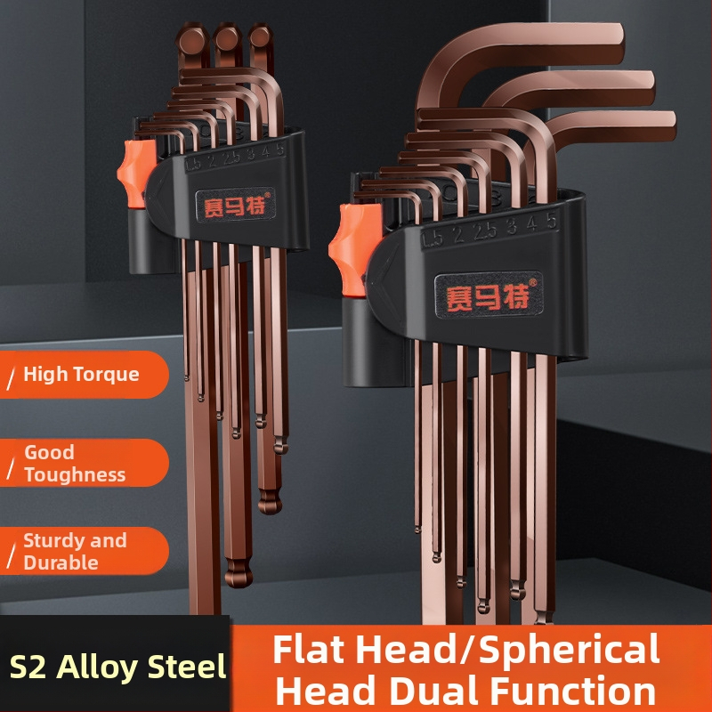 Allen kľúč – vnútorný šesťuholník, S2 nástrojová oceľ, Mongolian značka