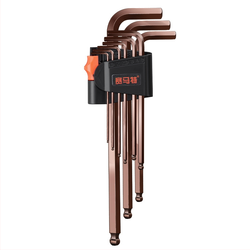 Allen kľúč – vnútorný šesťuholník, S2 nástrojová oceľ, Mongolian značka