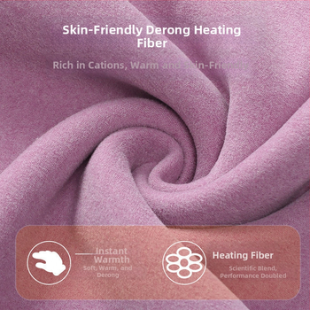 Női varrat nélküli mellény Derong akrilból, kerek nyakú, téli, közepes vastagságú 141–160 g/m²