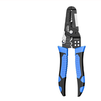 Chint Клещи за обелване на проводници – многофункционални професионални клещи за обелване, кримпване и рязане; Форма: клещи за обелване на проводник; Тегло: 0.11