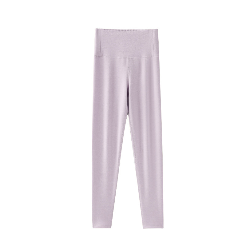 Moteriškos akrilinės terminės kelnės su fliso pamušalu, itin storos, dvigubai šukuota vidinė pusė, aukštas juosmuo, antibakterinės