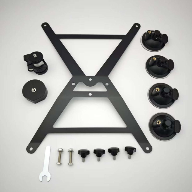 Suport auto cu ventuză, magnetic, mini, fix