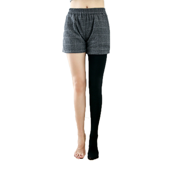 Női alakformáló harisnya, közepes vastagságú, 80% len anyag, egyszínű mintázat