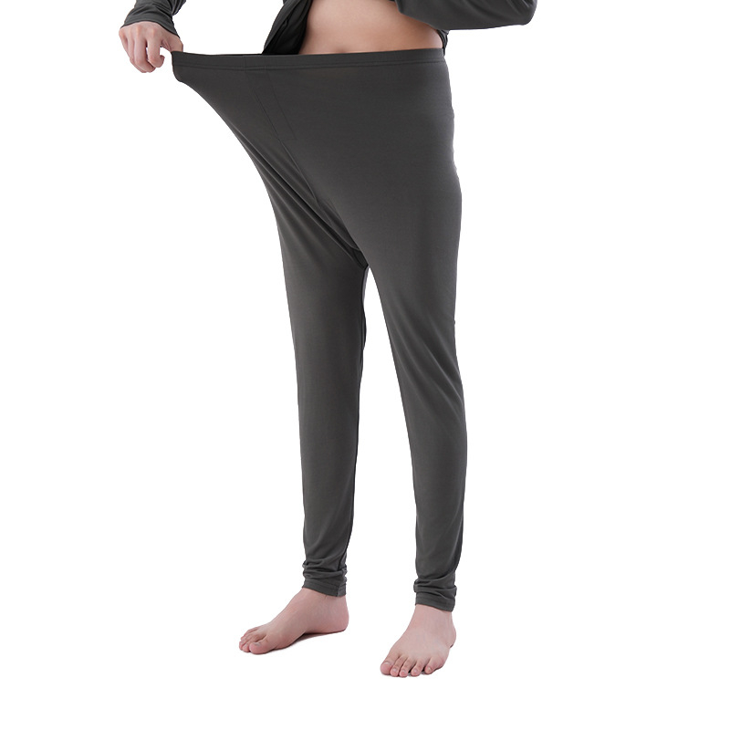 Мъжки термален пижамен костюм едно парче - свободна кройка, еднослойно, вискоза 94,6%, подплата спандекс 5,4%, умерено топло