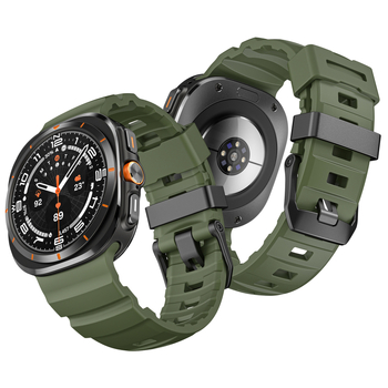 Silikonska narukvica za Samsung Galaxy Watch 47mm s metalnom kopčom, sportski stil