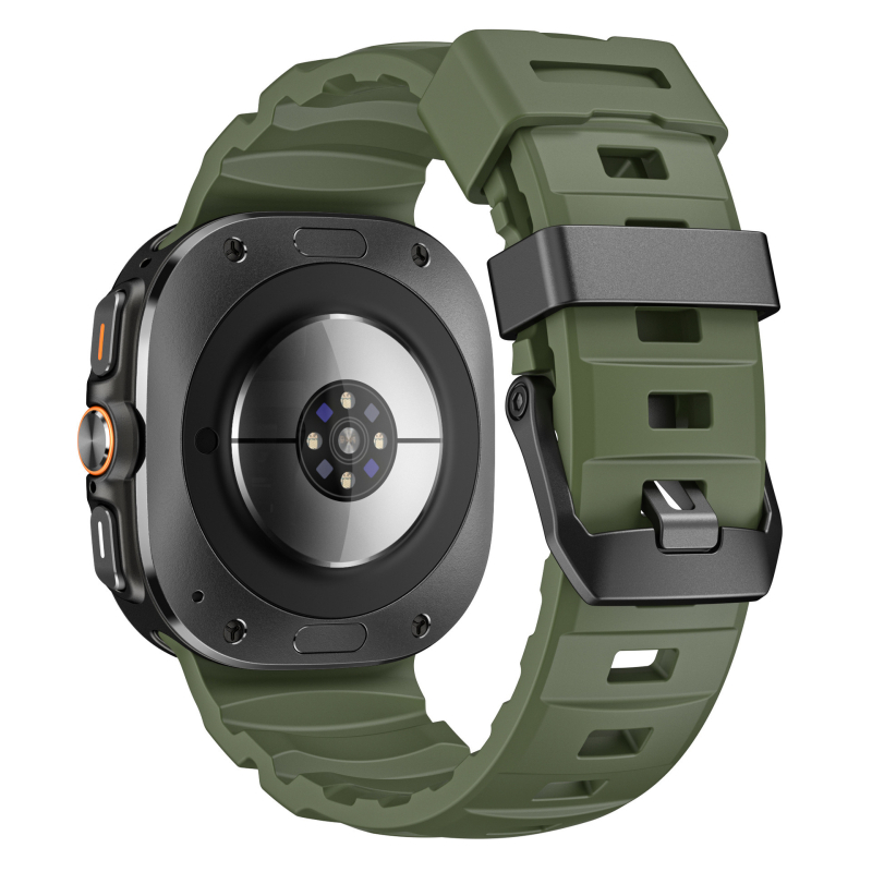 Silikonska narukvica za Samsung Galaxy Watch 47mm s metalnom kopčom, sportski stil