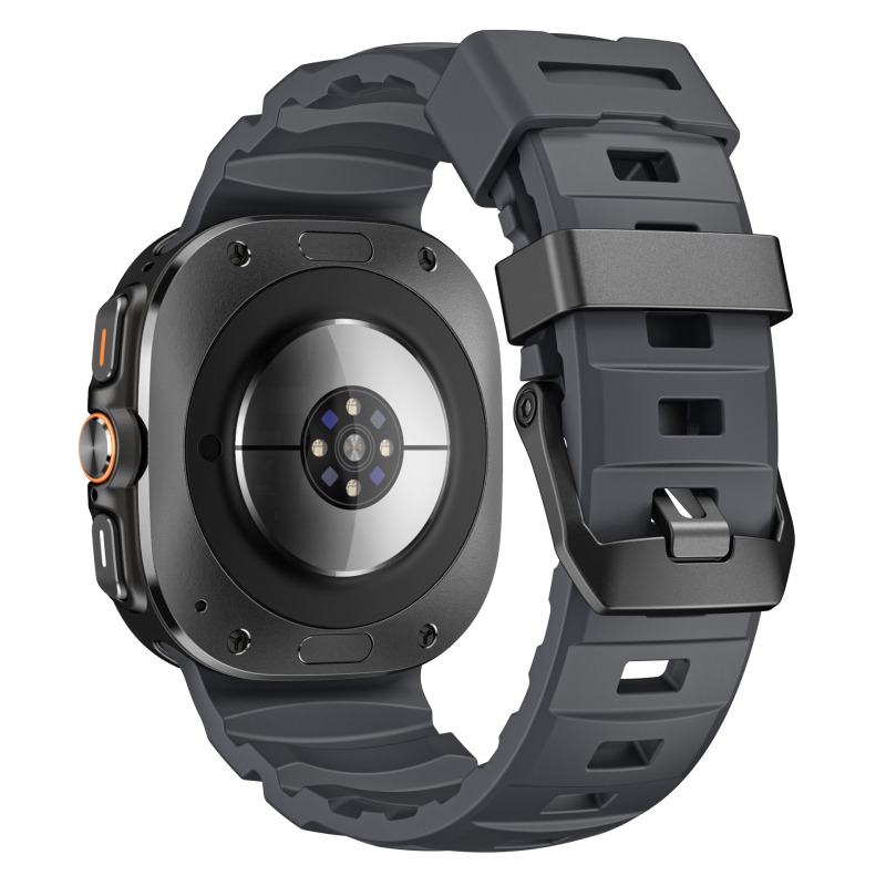 Silikonska narukvica za Samsung Galaxy Watch 47mm s metalnom kopčom, sportski stil
