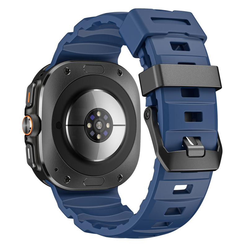 Silikonska narukvica za Samsung Galaxy Watch 47mm s metalnom kopčom, sportski stil