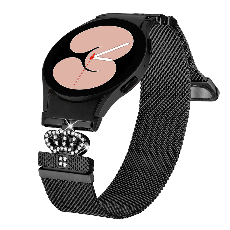 Metal Milanese magnetska narukvica za pametni sat Samsung Watch4/5/6/7 – 20 mm spojka, 40 g, magnetska kopča; kompatibilno sa Samsung, Huawei, Xiaomi