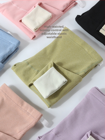 Nėščiosioms velūro termo komplektas su vidutinio aukščio kaklu, flisu viduje, rudens viršus ir kelnės žindymui po gimdymo