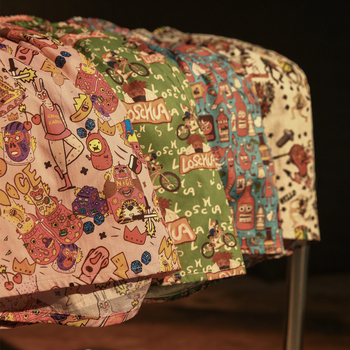 Boxeri pentru bărbați, talie medie, imprimeu cu flori rupte, bumbac țesut, respirabili