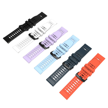 Brățară de înlocuire pentru Amazfit Balance2, TPU din silicon, lățime 20/22 mm, stil minimalist, închidere cu buton