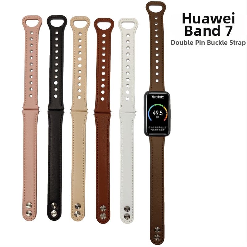 Bőr szíj Huawei Band 7 NFC okos karkötőhöz, egyszerű stílus, Xinyu márka, általános kompatibilitás