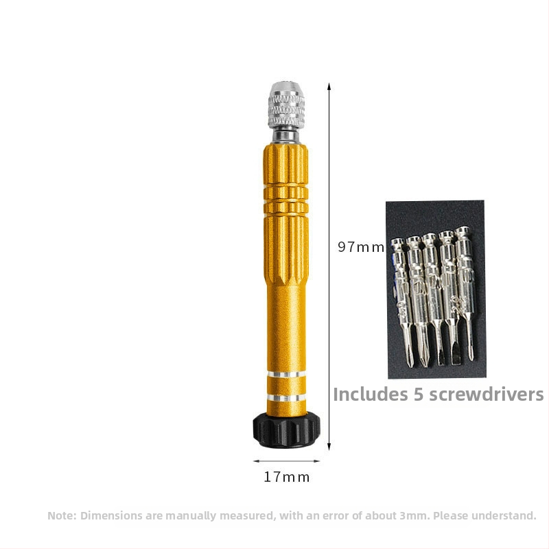 Penki viename atsuktuvų rinkinys – magnetinis, S2 įrankių plienas, 30 g