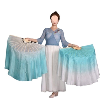 Fan de dans din mătase pentru Yangko – Stil Jiaozhou, Dansuri de tip square și clasic, Lansare vară 2021