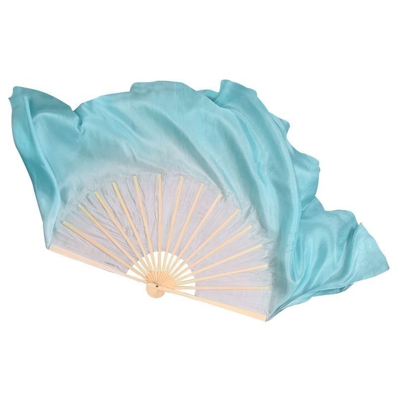 Fan de dans din mătase pentru Yangko – Stil Jiaozhou, Dansuri de tip square și clasic, Lansare vară 2021