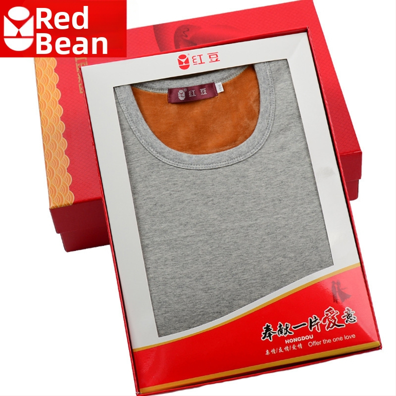 Unisex Termalni set od pamuka s baršunastim premazom – 95–100% pamuk, dvostruki sloj, super debel 501–600 g/m2, okrugli izrez, dugi rukavi, hlače, pakirano u kutiju