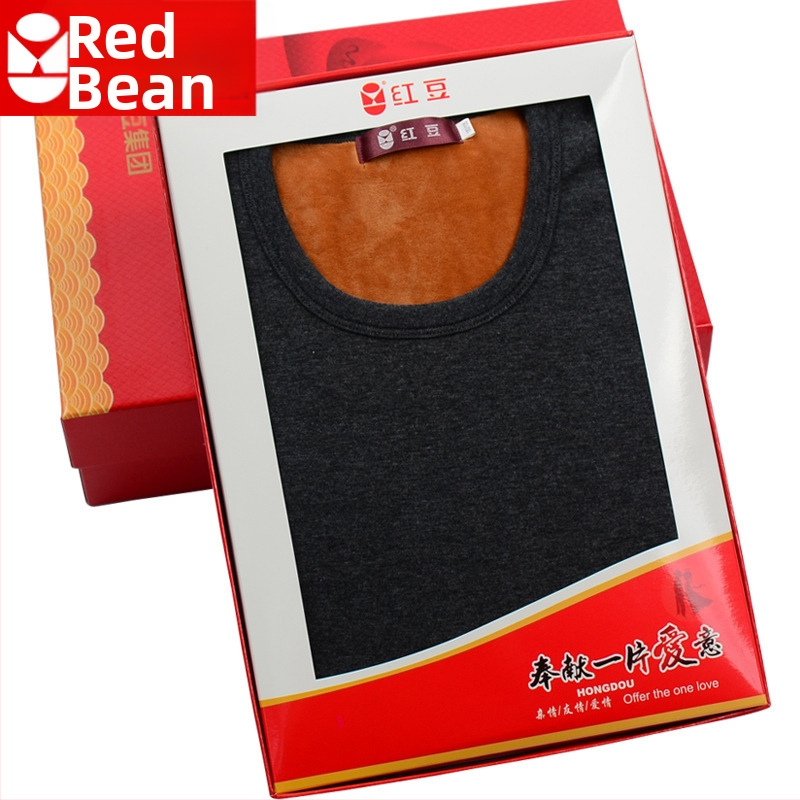 Unisex Termalni set od pamuka s baršunastim premazom – 95–100% pamuk, dvostruki sloj, super debel 501–600 g/m2, okrugli izrez, dugi rukavi, hlače, pakirano u kutiju