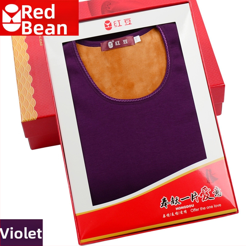 Unisex Termalni set od pamuka s baršunastim premazom – 95–100% pamuk, dvostruki sloj, super debel 501–600 g/m2, okrugli izrez, dugi rukavi, hlače, pakirano u kutiju