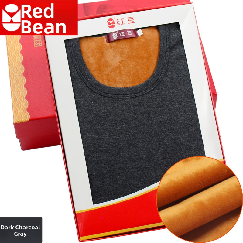 Unisex Termalni set od pamuka s baršunastim premazom – 95–100% pamuk, dvostruki sloj, super debel 501–600 g/m2, okrugli izrez, dugi rukavi, hlače, pakirano u kutiju