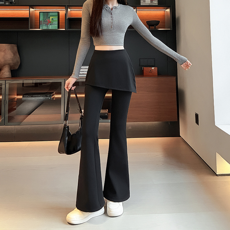 Joga hlače s Koala fleece podstavom, mješavina spandeks-poliester, geometrijski uzorak, debele za jesen-zimu, uski kroj