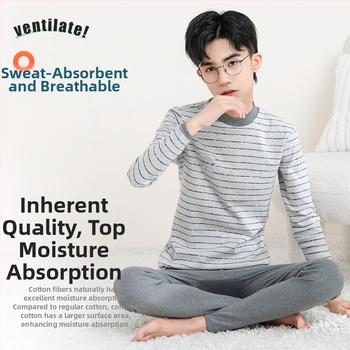 Paaugliai – rudens terminis komplektas vyrams – medvilninės viršūnės ir kelnaitės, plonas audinys, vienas sluoksnis, 181–200 g/m², išlaiko šilumą, vidutinio juosmens