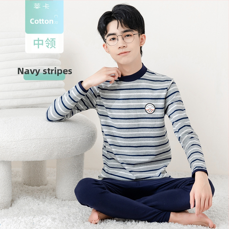 Paaugliai – rudens terminis komplektas vyrams – medvilninės viršūnės ir kelnaitės, plonas audinys, vienas sluoksnis, 181–200 g/m², išlaiko šilumą, vidutinio juosmens