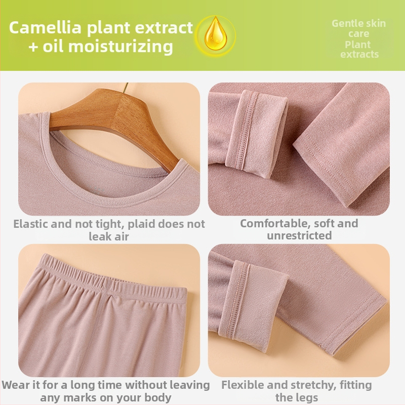 Termálny set spodného a horného oblečenia z Derong tkaniny, žebrovaný vzor, vrchné a spodné diely s okrúhlym výstrihom; 95% polyester, 5% spandex; 210 g/m2; jednovrstvý; anti-pilling; stredná tepelná izolácia.