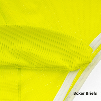Pánske sieťované boxerky, nylon 70–80%, pletený materiál, nízky pás, športový štýl