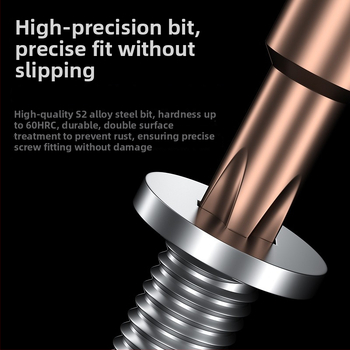 Huawei Watch nugaros dangtelio atidarymo atsuktuvas rinkinys, T2/T3 sešiakampiai bitai, anglies plienas, magnetizatorius