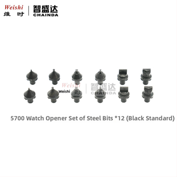 Zhishengda Sada nástrojov na opravu hodín, železná konštrukcia, 12 dielov