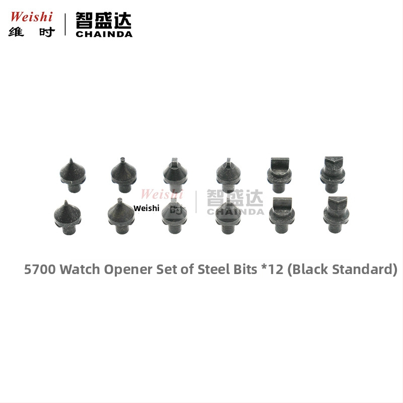 Zhishengda Sada nástrojov na opravu hodín, železná konštrukcia, 12 dielov