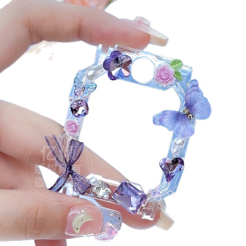 TPU védőtok műanyag kiegészítőkkel Little Genius Z9/Z10/Z11 és Z6Pro/Z7/Z8A számára, DIY tartozékok D3/D5, csomagolás gyöngyház zacskóban