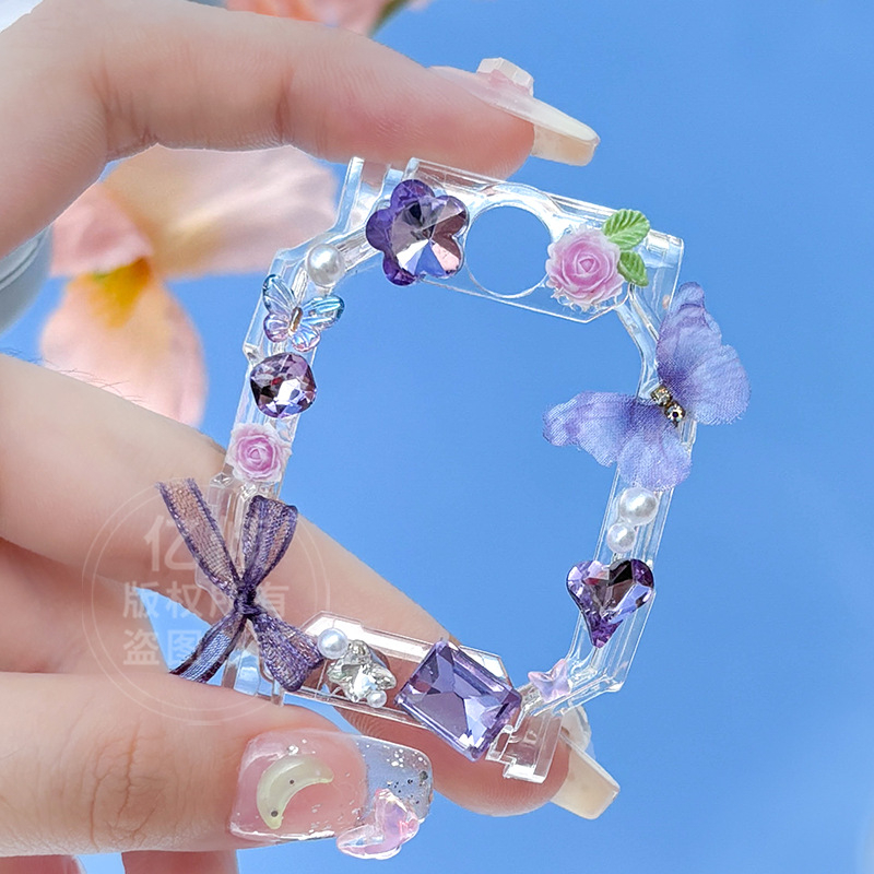 TPU védőtok műanyag kiegészítőkkel Little Genius Z9/Z10/Z11 és Z6Pro/Z7/Z8A számára, DIY tartozékok D3/D5, csomagolás gyöngyház zacskóban