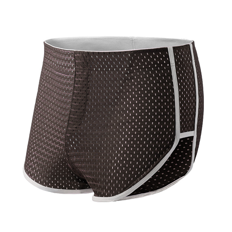 Muške Ice Silk bokserice, srednja struka, jednobojne, pletene, 80-90% poliester, podstava prepona od spandeksa, sportske gaće