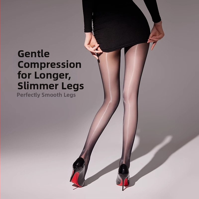 Ultra vékony nylon harisnya varrat nélküli derekú, 5D denier, egyszínű, láthatatlan és szakadás-ellenálló