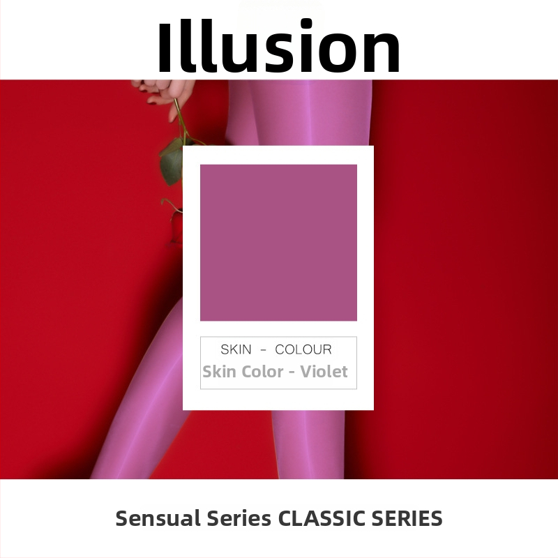 Ultra vékony nylon harisnya varrat nélküli derekú, 5D denier, egyszínű, láthatatlan és szakadás-ellenálló