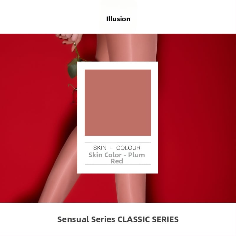 Ultra vékony nylon harisnya varrat nélküli derekú, 5D denier, egyszínű, láthatatlan és szakadás-ellenálló