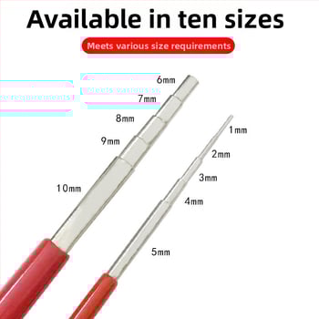 Öt részes szilárd tekerőnyél DIY ékszerkészítéshez — fém tekercs, kód Zyqwdrx, márka Zhu is rich (DIY szerszámok/kiegészítők)