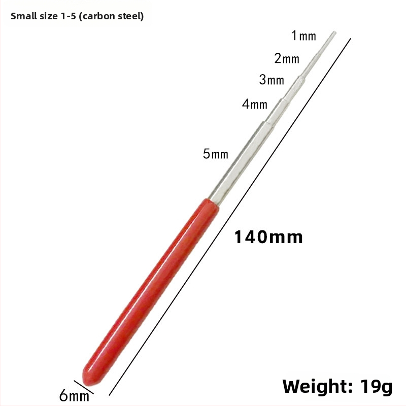 Öt részes szilárd tekerőnyél DIY ékszerkészítéshez — fém tekercs, kód Zyqwdrx, márka Zhu is rich (DIY szerszámok/kiegészítők)