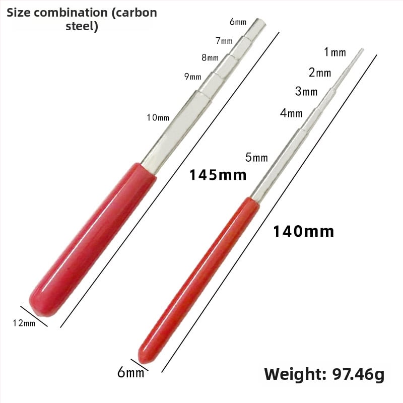 Öt részes szilárd tekerőnyél DIY ékszerkészítéshez — fém tekercs, kód Zyqwdrx, márka Zhu is rich (DIY szerszámok/kiegészítők)