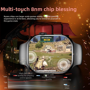 Ceas inteligent S10 cu slot SIM, afișaj AMOLED, NFC, monitorizare ritm cardiac, cameră