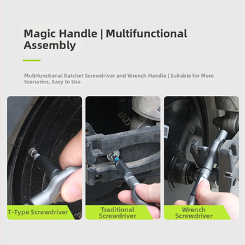 24-in-1 daugiafunkcinis magnetinis atsuktuvas rinkinys, pramoninės kokybės remonto įrankis, S2 lydinio įrankių plienas, svoris 0.8