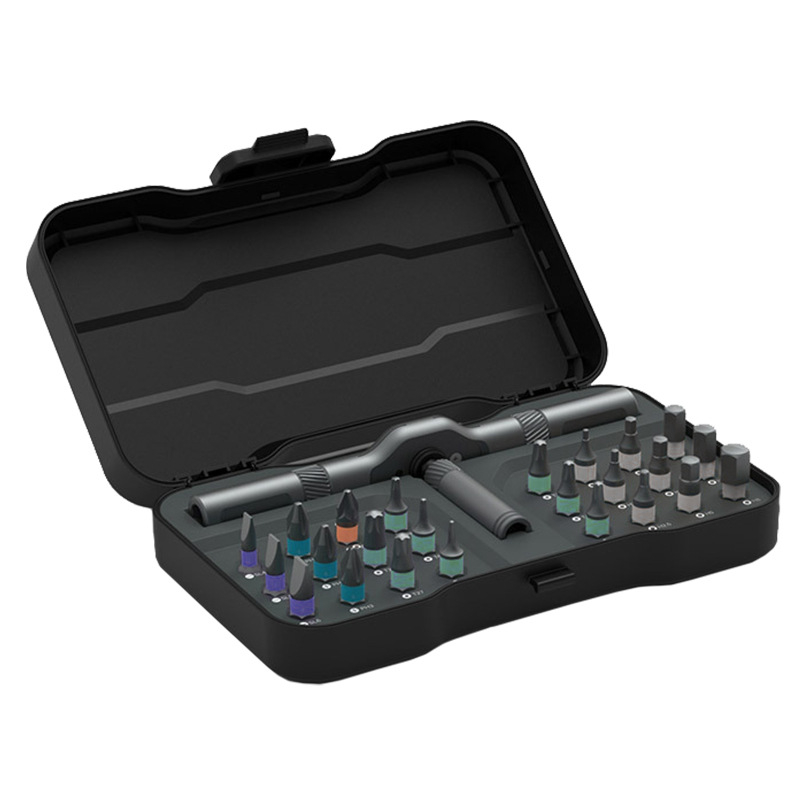 24-in-1 daugiafunkcinis magnetinis atsuktuvas rinkinys, pramoninės kokybės remonto įrankis, S2 lydinio įrankių plienas, svoris 0.8