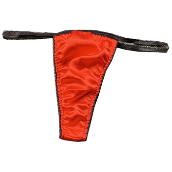 Thong masculin din satin – talie joasă, țesătură principală: poliester 90%, căptușeală: poliester 90%